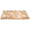 vidaXL Piano Scrivania Non Trattato 140x60x4cm Legno Massello Acacia