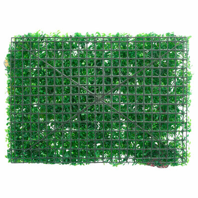  vidaXL Recinzione Piante Artificiali 6 pz Verde 40x60 cm