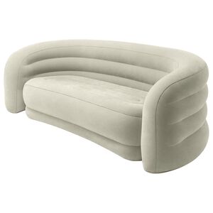 INTEX Divano Curvo INTEX Grigio 229 x 109 x 81 cm PVC