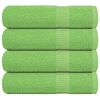 vidaXL Asciugamani FROGN 4 pz Verde Mela 50x100 cm 360 g/m&sup2;