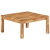 vidaXL Tavolino da Salotto 80x80x40 cm in Legno Massello di Acacia
