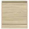 vidaXL Scarpiera Rovere Sonoma 60x34x63,5 cm in Legno Multistrato