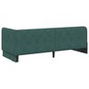 vidaXL Cornice del letto ad angolo Verde Scuro 80 x 200 cm Velluto