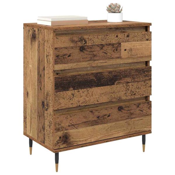 vidaXL Credenza Legno vecchio 60 x 35 x 70 cm Legno multistrato