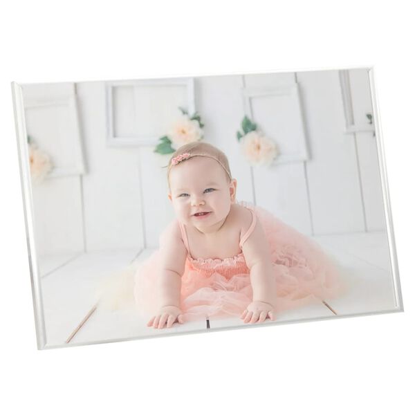 vidaXL Cornici Foto Collage 5 pz per Tavolo Argento 21x29,7 cm in MDF