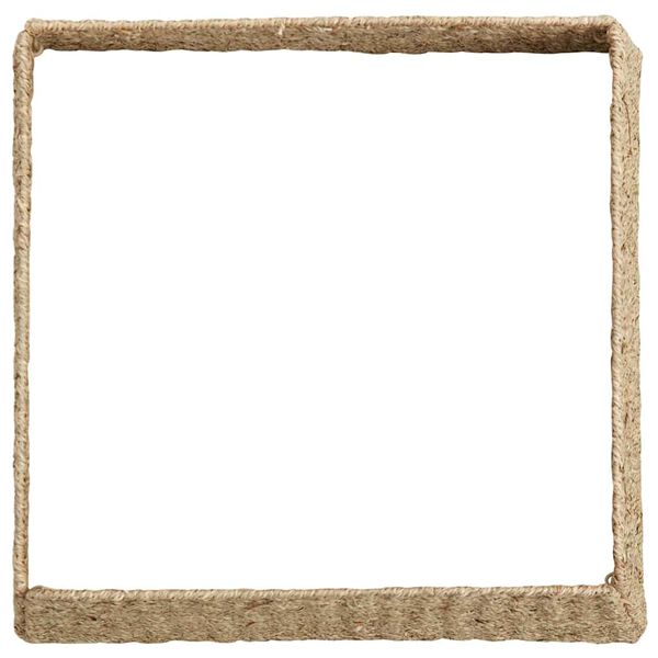 vidaXL Collare per Albero di Natale Marrone 50 x 50 x 25 cm seagrass