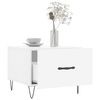 vidaXL Tavolini Salotto 2pz Bianco Lucido 50x50x40cm Legno Multistrato