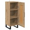 vidaXL Credenza Rovere artigianale 34,5 x 34 x 90 cm
