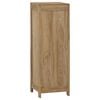 vidaXL Cassettiera 30x30x90 cm in Legno Massello di Teak