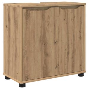 vidaXL Mobile per lavabo da bagno Rovere artigianale 60 x 30 x 60 cm