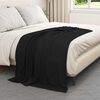 vidaXL Coperte da Pile 6 pcs Nero 170 x 130 cm Panno
