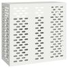 vidaXL Copertura per condizionatore d'aria Bianco 110 x 50 x 105 cm