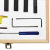 vidaXL Set di Utensili Indicizzabili per Tornitura 12 pz 8x8 mm 70 mm