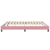 vidaXL Letto a Molle senza Materasso Rosa 200x210 cm in Velluto
