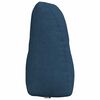 vidaXL Cuscino per Schiena Blu 80 x 24 x 50 cm Tessuto