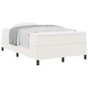 vidaXL Letto a molle Crema 120 x 190 cm Tessuto in Cords