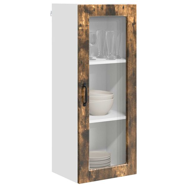 vidaXL Mobile da cucina Rovere fumé 40 x 31 x 100 cm Legno multistrato