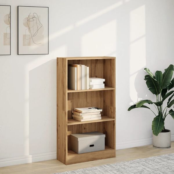 vidaXL Libreria Rovere Artigianale 60x24x109 cm in Truciolato