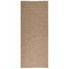 vidaXL Tappeto per uso interno ed esterno AGIRA Naturale 200 x 80 cm