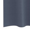 vidaXL Tende Blackout con Anelli 2 pcs Antracite 140 x 140 cm