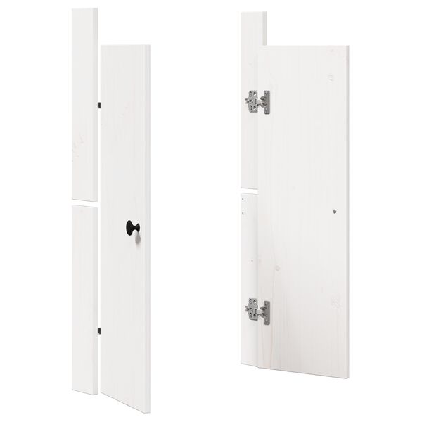 vidaXL Porta da cucina MEPPEL 2 pcs Bianco 50 x 9 x 82 cm