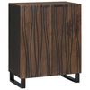 vidaXL Credenza Marrone 60 x 33.5 x 75 cm Legno massello di mango