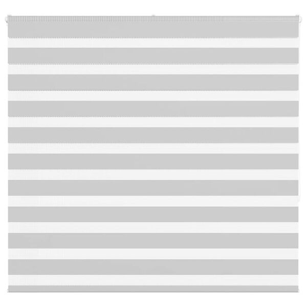 vidaXL Tenda a Rullo Zebra Larghezza Tessuto 160,9 cm Poliestere