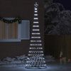vidaXL Albero di Natale LED Bianco freddo 100.5 x 100.5 x 302.5 cm