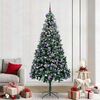 vidaXL Albero di Natale artificiale con 300 LED Verde 240 cm