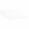 vidaXL Cuscino a Wedge 69 x 64 x 19 cm Medio Schiuma Memory Bianco