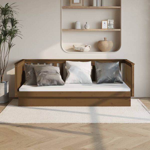 vidaXL Dormeuse Ambra 80x200 cm in Legno Massello di Pino