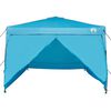 vidaXL Tenda Aggiuntiva Pop-Up Blu 300 x 300 cm Tessuto