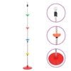 vidaXL Fune da Arrampicata Oscillante con Piattaforme e Disco 200 cm