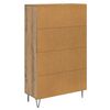 vidaXL Credenza con cassetto Rovere artigianale 69,5 x 31 x 115 cm