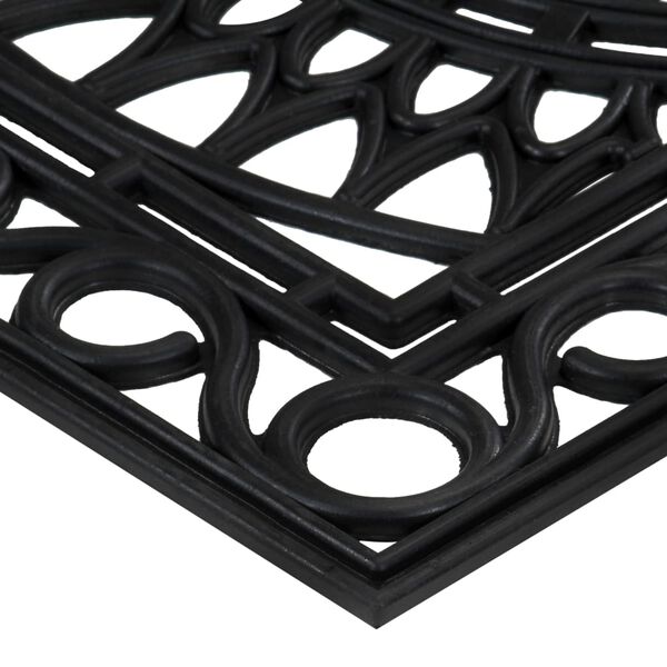 vidaXL Zerbino Rettangolare 45x75 cm in Gomma