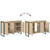 vidaXL Mobile da Bagno Sonoma 90 x 30 x 60 cm Legno multistrato