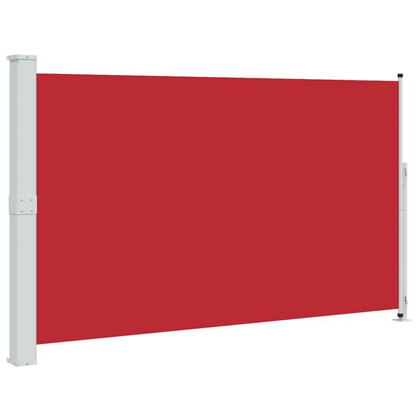 vidaXL Tenda Laterale Retrattile per Patio 180x300 cm Rossa
