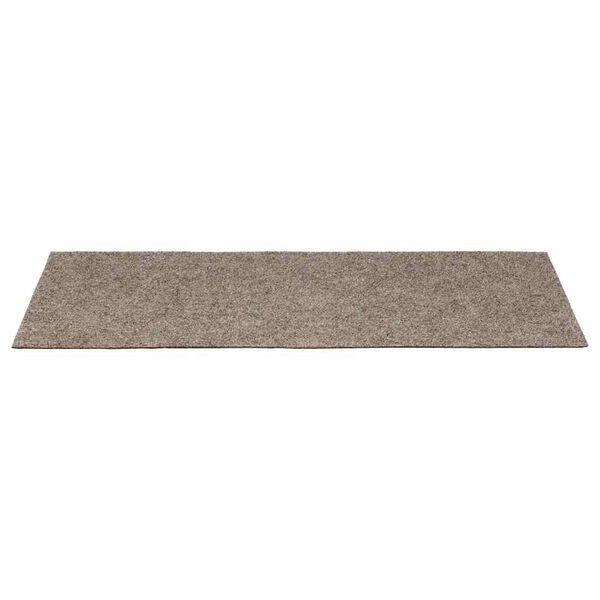 vidaXL Tappetini per scale autoadesivi 30 pz 60x25 cm beige rettangolari