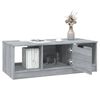 vidaXL Tavolino da Salotto Grigio Sonoma 102x50x36cm Legno Multistrato