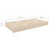 vidaXL Cuscini per Pallet e Pavimento 7 pz Beige in Cotone