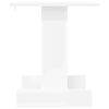 vidaXL Tavolino Bianco 44,5 x 45 x 55 cm Legno multistrato