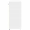 vidaXL Mobile per scarpe Bianco 103 x 30 x 67 cm Legno multistrato