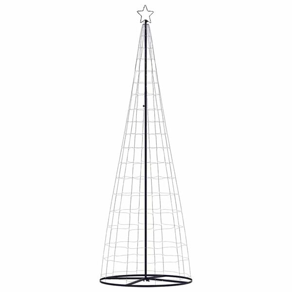 vidaXL Albero di Natale a LED 550 LED Bianco Caldo 300 cm