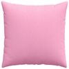 vidaXL Cuscini da Divano 2 pcs Rosa 80 x 80 cm Tessuto