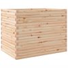 vidaXL Fioriera da Giardino 90x60x68,5 cm in Legno Massello di Pino