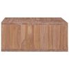 vidaXL Tavolino da Salotto 70x70x30 cm in Legno Massello di Teak