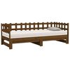 vidaXL Dormeuse Estraibile Ambra 2x(80x200) cm Legno Massello di Pino