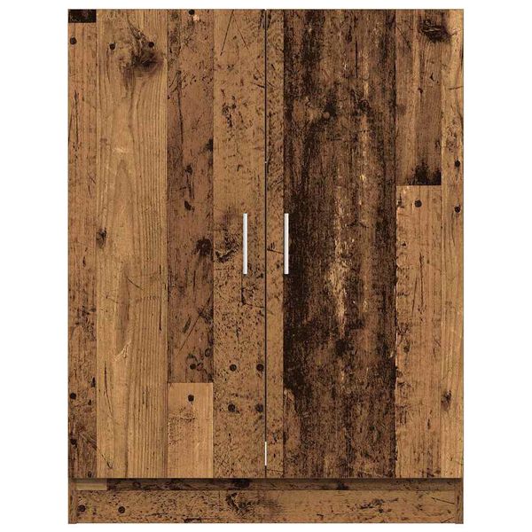 vidaXL Mobile per Lavatrice Legno Antico 70,5x71,5x91,5 cm