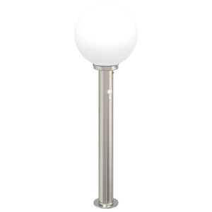 vidaXL Lampada a paletto con sensore 80 cm Acciaio Inox IP44