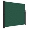 vidaXL Tenda da Sole Laterale Retrattile Verde Scuro 180x600 cm
